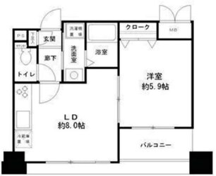 パークヒルズの物件間取画像